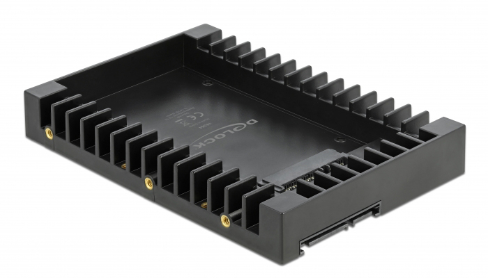 DELOCK tray μετατροπής από 3.5" σε 2.5" 18364, 6 Gb/s, μαύρο - Image 2