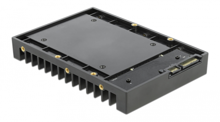 DELOCK tray μετατροπής από 3.5" σε 2.5" 18364, 6 Gb/s, μαύρο - Image 3