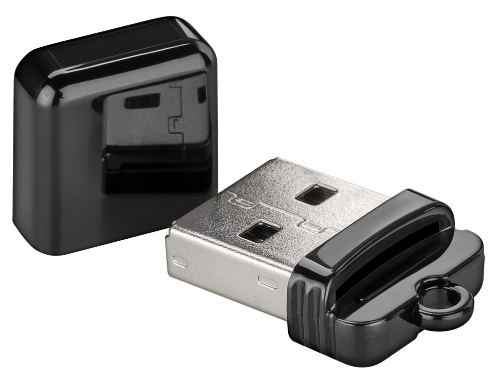 GOOBAY card reader 38656 για micro SD κάρτα μνήμης, 480 Mbps, μαύρο