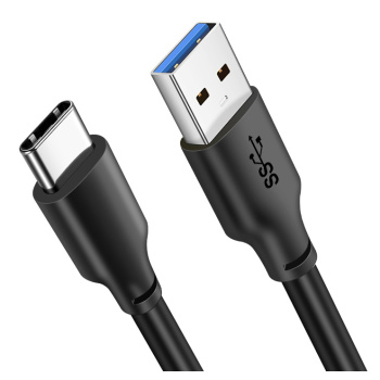 CABLETIME καλώδιο USB 3.0 σε USB Type-C C160, 5V 3A, 2m, μαύρο