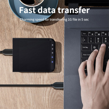 CABLETIME καλώδιο USB 3.0 C160, 5Gbps, 0.5m, μαύρο