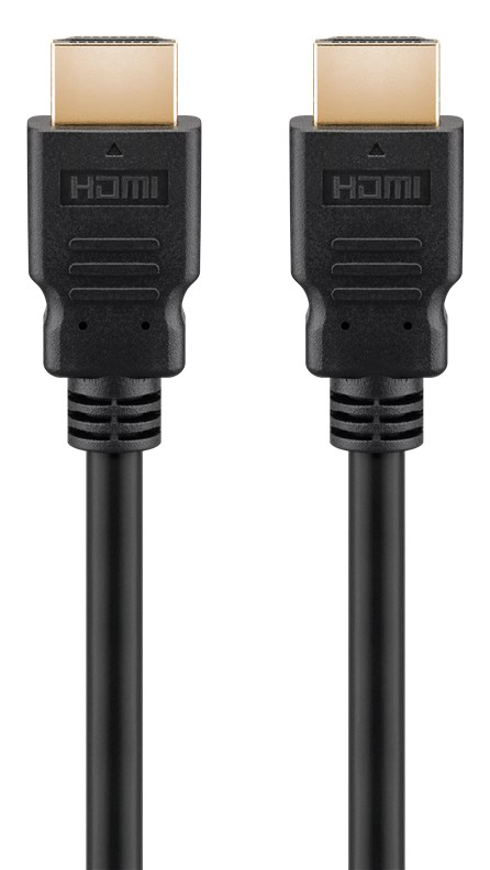 GOOBAY καλώδιο HDMI 2.1 certified 58263, ARC, 48Gbit/s, 8K, 1m, μαύρο - Image 3