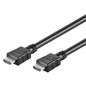GOOBAY καλώδιο HDMI 58443 με Ethernet, 4K/30Hz, 10.2Gbit/s, 5m, μαύρο