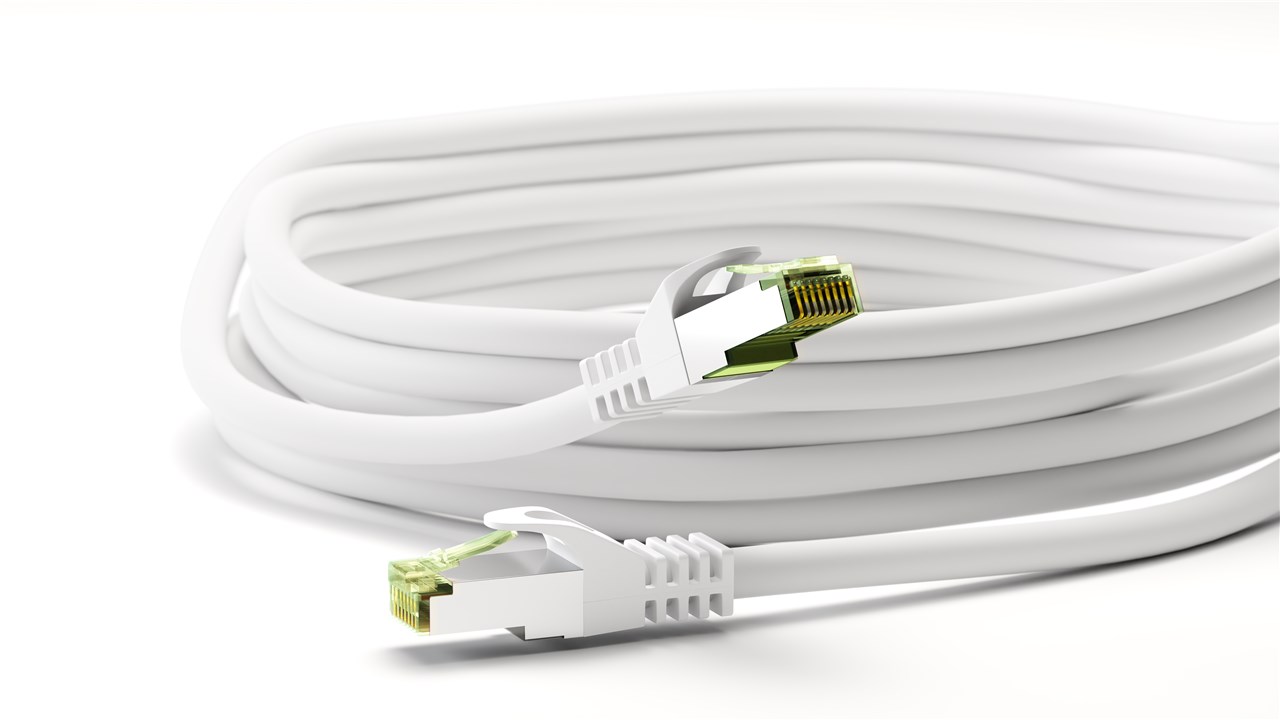 GOOBAY καλώδιο δικτύου 61106, CAT 8.1 S/FTP, copper, GHMT, 3m, λευκό - Image 3
