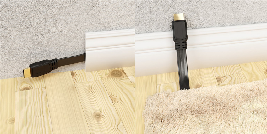 GOOBAY καλώδιο HDMI 2.0 με Ethernet 61279, flat, 18Gbit/s, 4K, 2m, μαύρο - Image 2