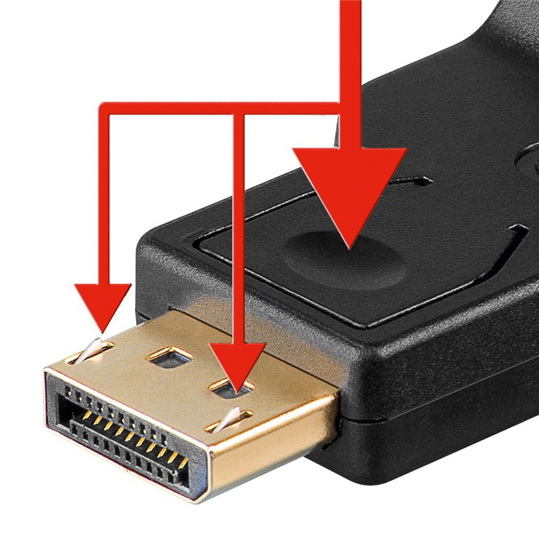 GOOBAY αντάπτορας DisplayPort σε VGA 63489, gold-plated, μαύρος - Image 2