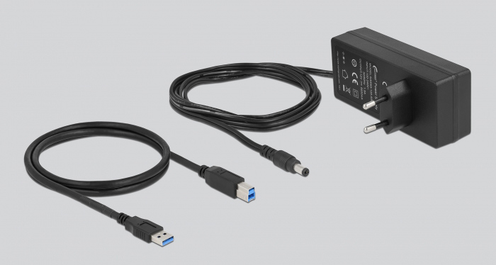 DELOCK USB hub 63738 με διακόπτες, 13x θυρών, 5Gbps, γκρι - Image 3