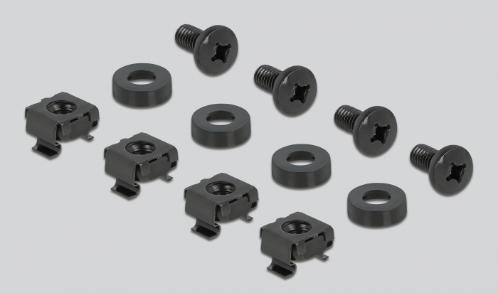 DELOCK Cable Managment για rack 66658, 4 θέσεων, 1U, μεταλλικό - Image 3