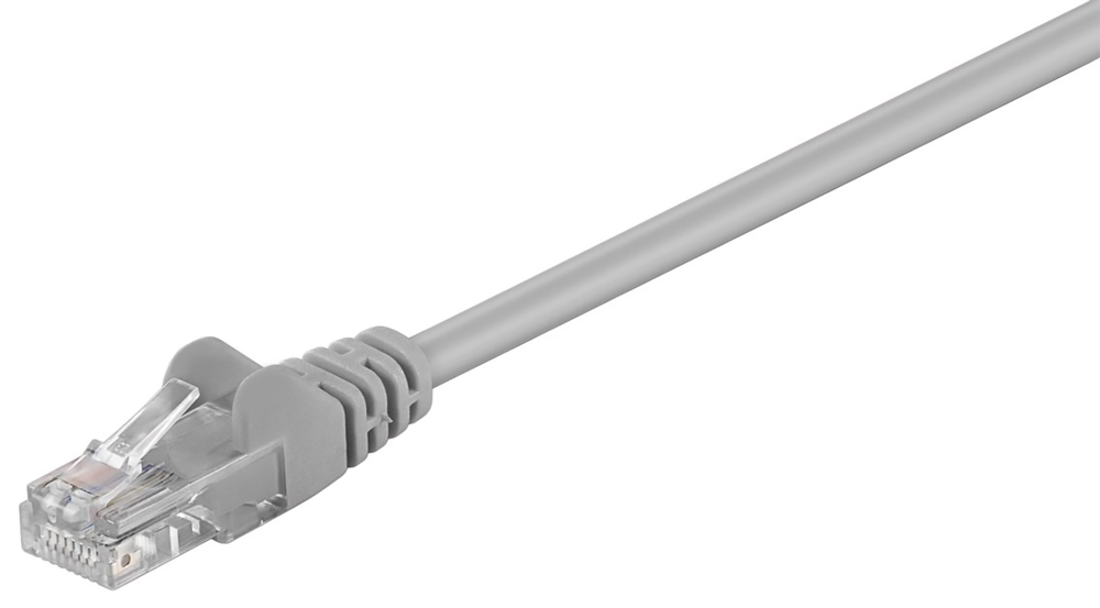 GΟOBAY καλώδιο δικτύου 68357, CAT 5e U/UTP, CCA, PVC, 2m, γκρι