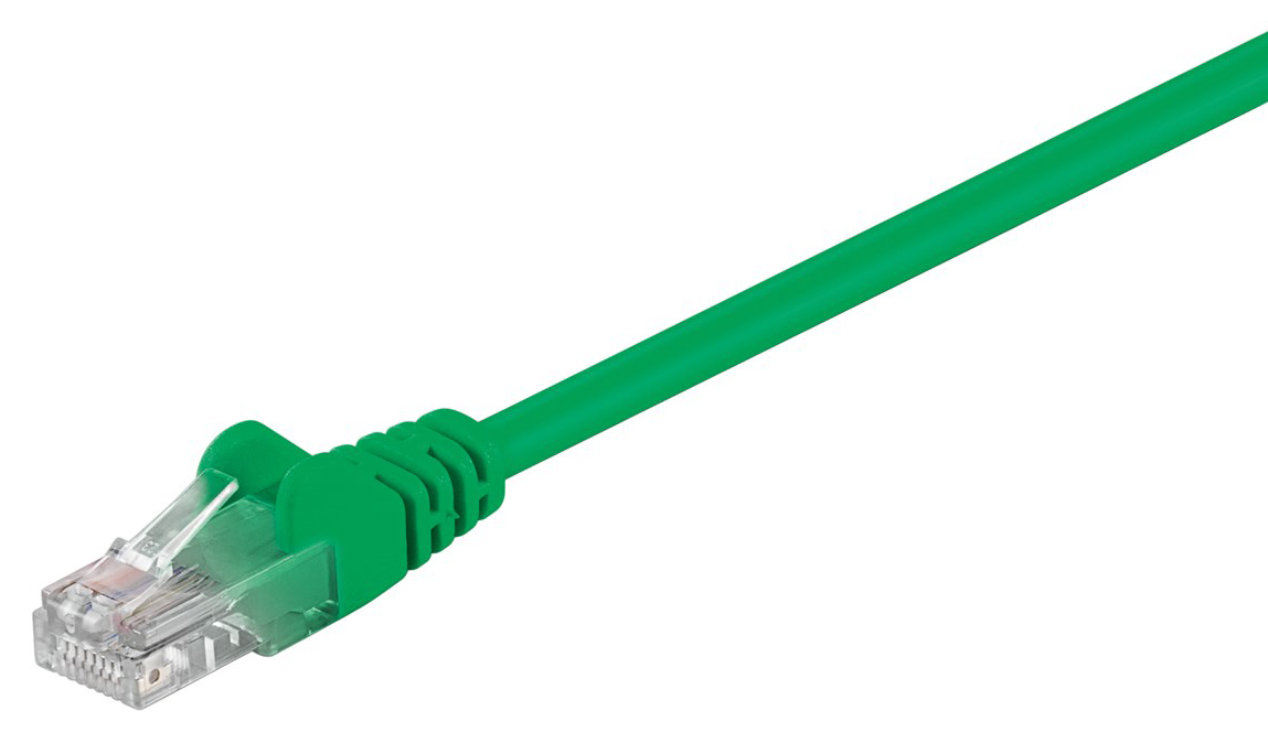GΟOBAY καλώδιο δικτύου 68378, CAT 5e U/UTP, CCA, PVC, 5m, πράσινο
