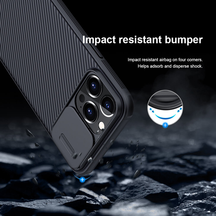 NILLKIN θήκη CamShield Pro για Apple iPhone 13 Pro Max, μαύρη - Image 3