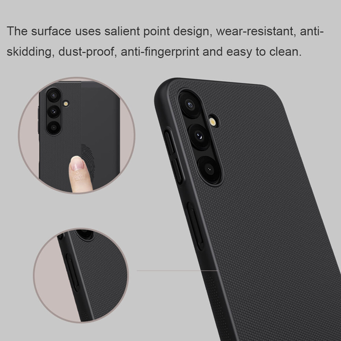 NILLKIN θήκη Super Frosted Shield για Samsung Galaxy A24 4G, μπλε - Image 3