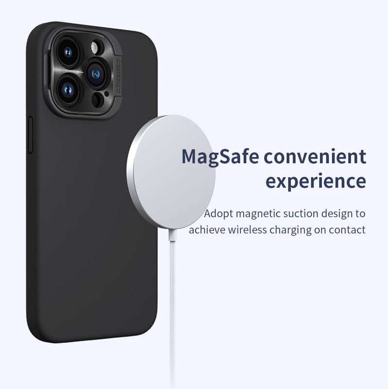 NILLKIN θήκη LensWing Magnetic για iPhone 15 Pro Max, μαύρη - Image 2