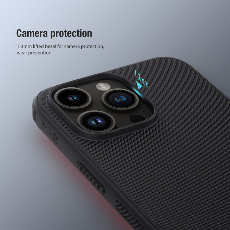 NILLKIN θήκη Super Frosted Shield Pro για iPhone 15 Pro Max, κόκκινη - Image 2