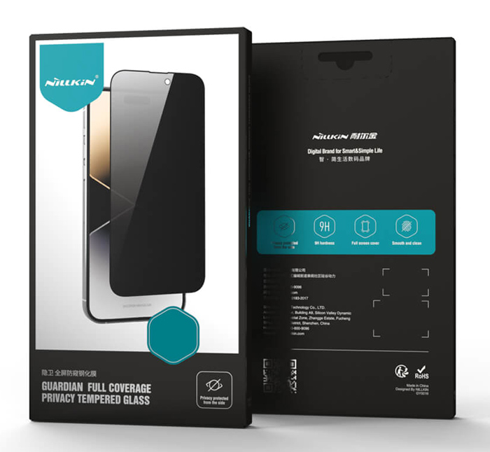 NILLKIN tempered glass Guardian Full Coverage 2.5D για iPhone 15 Pro - Image 4