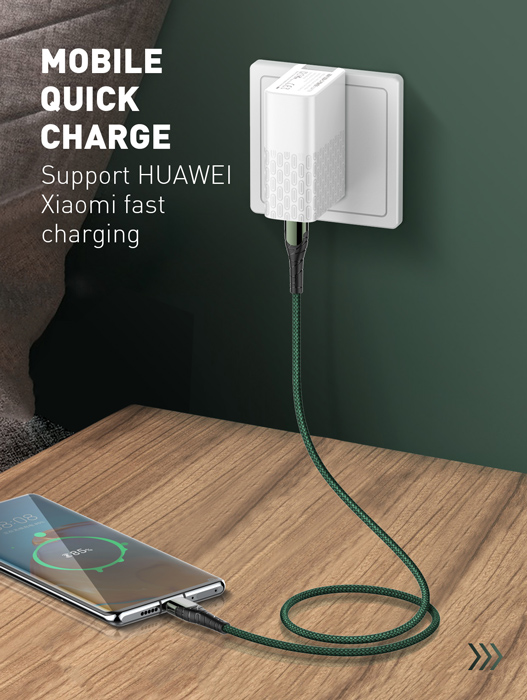 LDNIO καλώδιο USB-C σε USB-C LC102, 65W PD, 2m, γκρι - Image 3