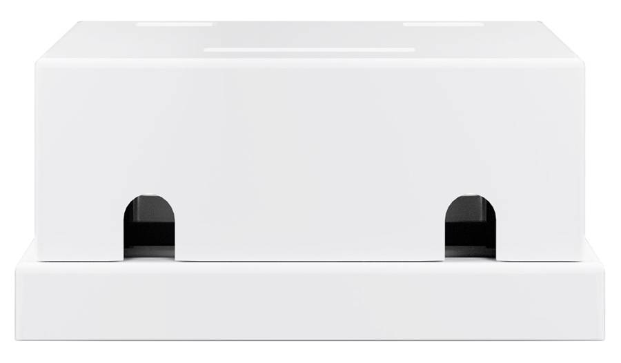 GOOBAY Keystone κυτίο 79366 για 2 θύρες δικτύου, 61.42mm, λευκό - Image 2