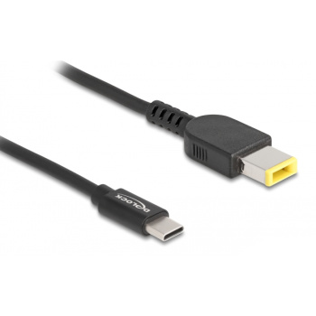 DELOCK καλώδιο τροφοδοσίας 87970, USB-C σε Lenovo 11×4.5mm, 1.5m, μαύρο