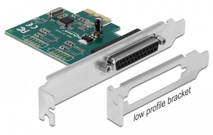 DELOCK PCI Express Card σε 1x Parallel IEEE1284 90412 - Image 2
