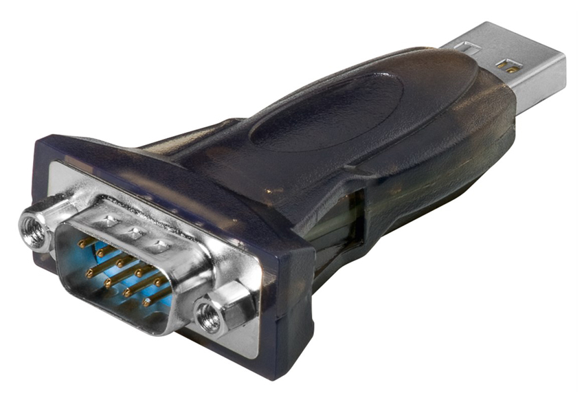 GOOBAY αντάπτορας USB σε RS-232 93128 με καλώδιο USB, 1.5m, διάφανο - Image 2