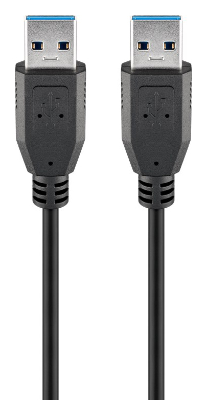 GOOBAY καλώδιο USB 3.0 SuperSpeed 95716, 5 Gbit/s, 0.5m, μαύρο