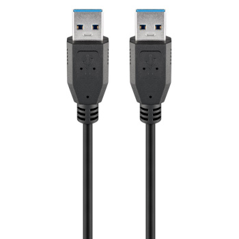 GOOBAY καλώδιο USB 3.0 96117, 5 Gbit/s, 5m, μαύρο