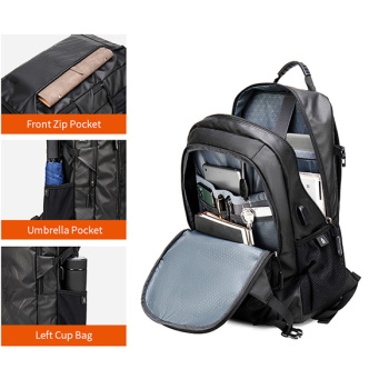 ARCTIC HUNTER τσάντα πλάτης B00387 με θήκη laptop 15.6″, 26L, USB, μαύρη