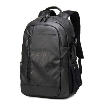 ARCTIC HUNTER τσάντα πλάτης B00387 με θήκη laptop 15.6″, 26L, USB, μαύρη