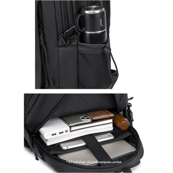 ARCTIC HUNTER τσάντα πλάτης B00530 με θήκη laptop 15.6″, 24L, μαύρη
