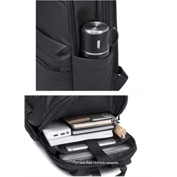 ARCTIC HUNTER τσάντα πλάτης B00536 με θήκη laptop 15.6″, 21L, μαύρη