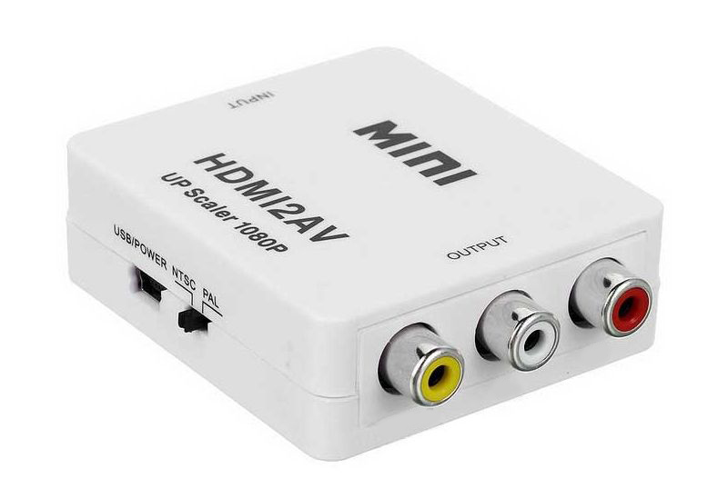 POWERTECH HD Video Converter CAB-H082 από HDMI σε 3x RCA, Full HD - Image 2
