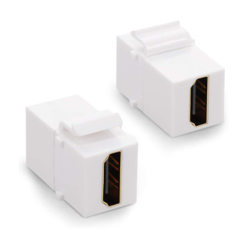 POWERTECH HDMI adapter CAB-N153 για patch panel, λευκό