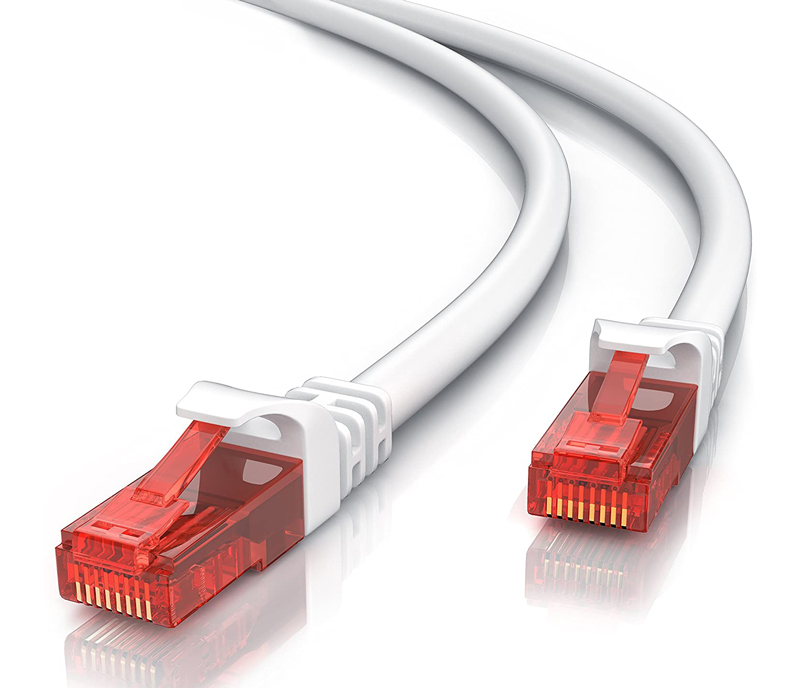 POWERTECH καλώδιο δικτύου CAB-N267, Cat 6 U/UTP, copper 24AWG, 1m, γκρι