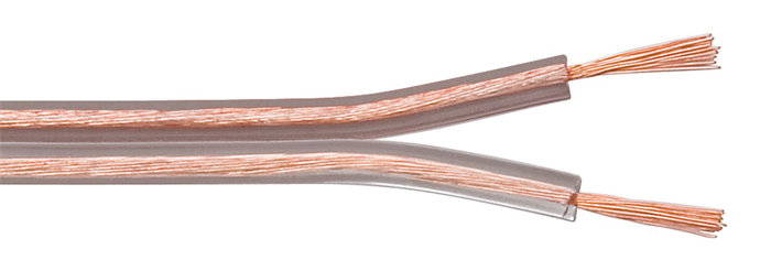 POWERTECH καλώδιο ήχου 2x 0.75mm² CAB-SP018, Copper, 10m, διάφανο - Image 2