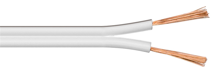 POWERTECH καλώδιο ήχου 2x 1.50mm² CAB-SP023, CCA, 10m, λευκό - Image 2
