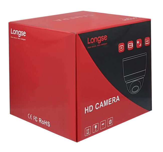 LONGSE IP κάμερα CMSAFG200WH, 2.8mm, 2MP, αδιάβροχη IP67, PoE - Image 3