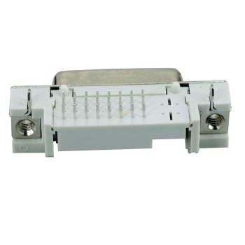 DVI Connector – DVI 25P, Nickel, White