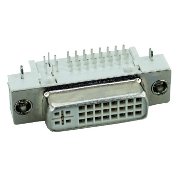 DVI Connector – DVI 24+5, Copper, Bronze