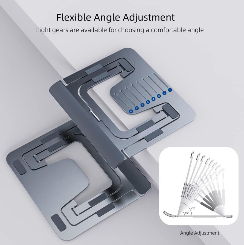 CABLETIME μεταλλική βάση tablet CT-PS02-AG, 7-12.9", ρυθμιζόμενη, γκρι - Image 3
