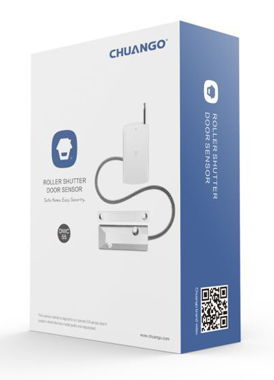 CHUANGO μαγνητική παγίδα DWC-55 για ρολά/γκαραζόπορτες, μπαταρίας - Image 2