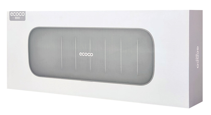 ECOCO κουτί οργάνωσης καλωδίων E2206 με ταινία τύπου velcro, λευκό - Image 4