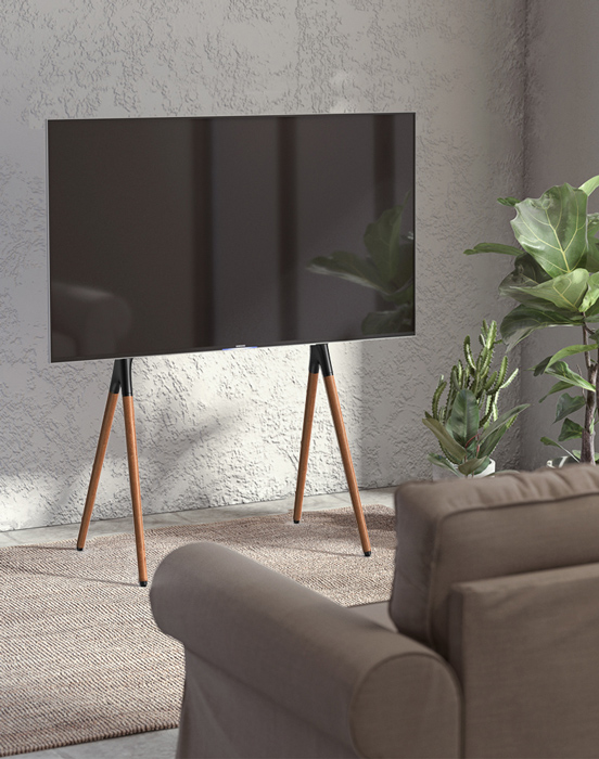 BRATECK βάση δαπέδου FS12-46F-01 για τηλεόραση 49-70", έως 40kg - Image 3