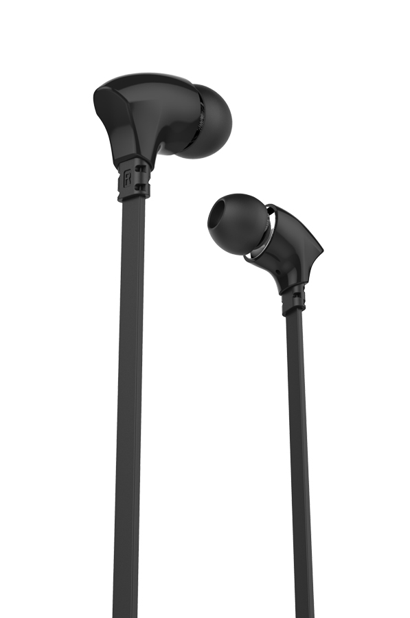 CELEBRAT Earphones με μικρόφωνο G3, on/off, 10mm, 3.5mm, 1.2m, μαύρα - Image 2
