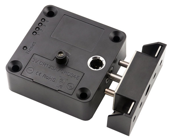 KERONG ηλεκτροπύρος KR-S61A, με RFID reader, κρυφός, μαύρος - Image 2