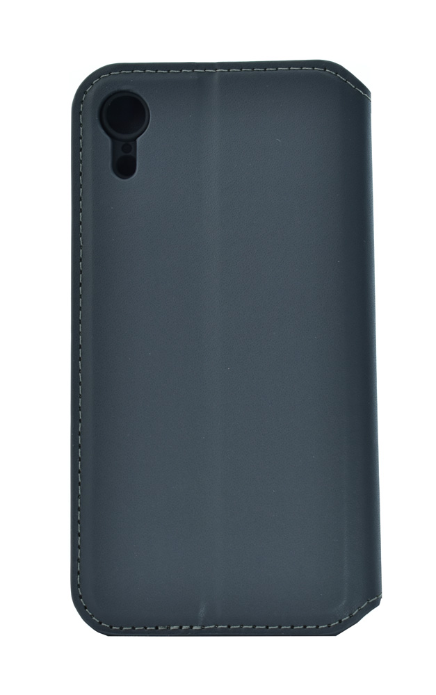 POWERTECH Θήκη Slim Leather για iPhone XR, γκρι - Image 3