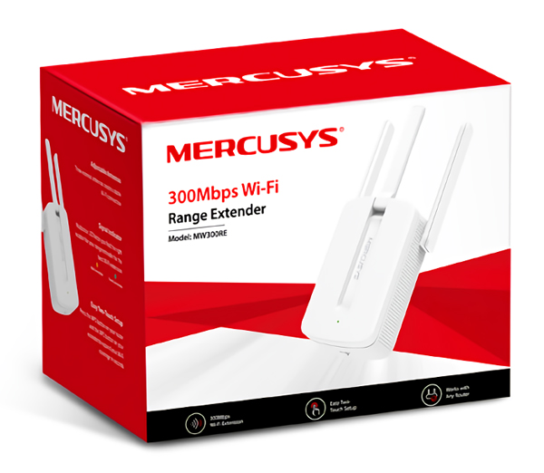 MERCUSYS Wi-Fi Range Extender MW300RE, 300Mbps, MIMO, Ver. 4 - Image 3
