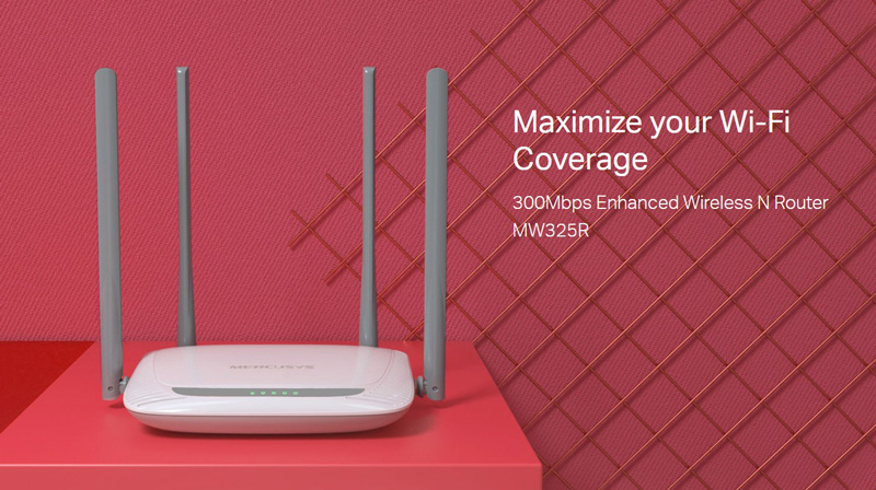 MERCUSYS Wireless N Router MW325R, 300Mbps, Ver. 2.0 - Image 4