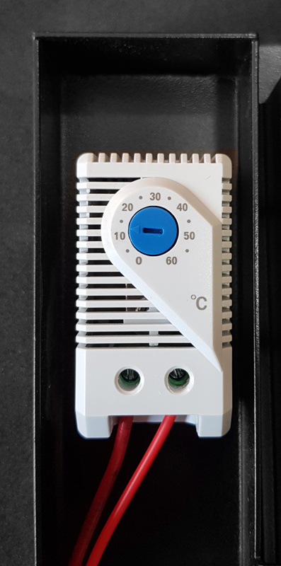 POWERTECH cooling fan με θερμοστάτη για rack NETW-0010, 29.5x31x4cm - Image 3