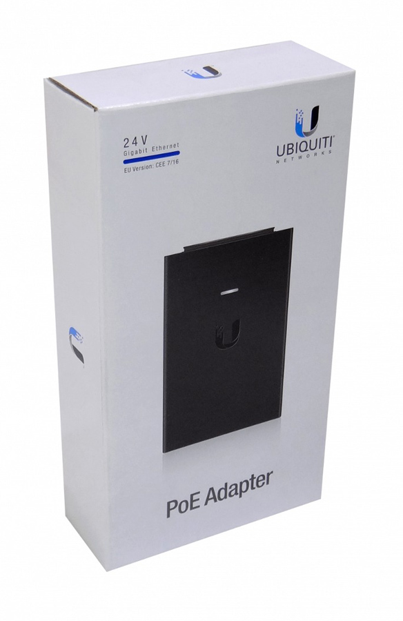 UBIQUITI Gigabit PoE Adapter POE-24-12W-G, 24V, 0.5A 12W, με power cable - Image 3