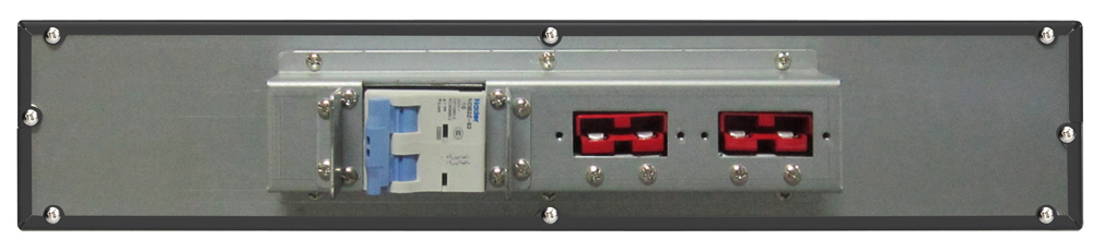 POWERTECH battery pack PT-1143 έως 16 μπαταρίες, 7Ah/9Ah, 2U - Image 2
